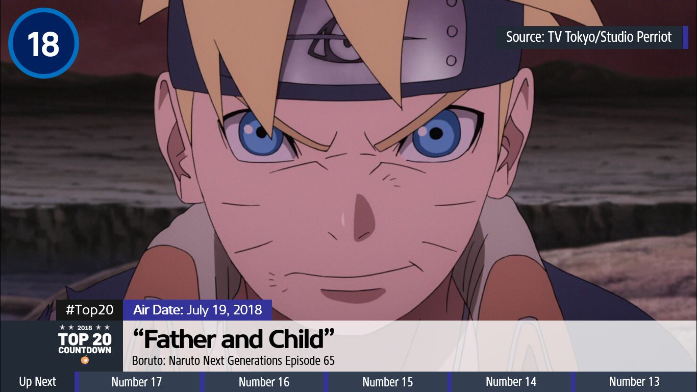 The Countdown Continues Number 18 Boruto Father And Child ボルト Yahoo1027 S Top Countdown Of 18 Yahoo1027