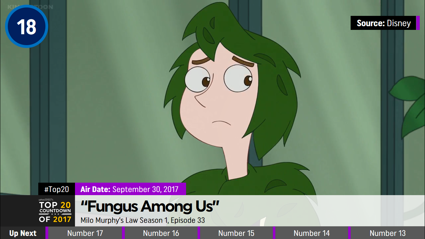 in the episode fungus among us, doesn't that sound like among us!